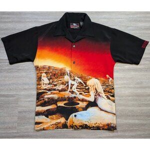 LED ZEPPELIN Houses of the Holy 2003 Myth Gem Bravado Button Shirt Vintage